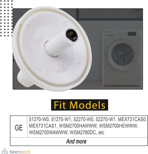 Vista 3 de WE01X10160 - Pomo temporizador para secadora de Seentech – Ajuste exacto para lavadoras, secadoras – Reemplaza: AP3207448, 943810, WE01X10160