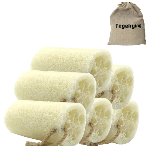 Vista 8 de Esponja de esponja de esponja exfoliante de limpieza facial, 10 paquetes de esponja natural limpiador facial limpiador grande para hombres