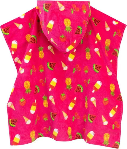 Vista 4 de Paw Patrol Poncho de toalla con capucha para niña, talla única
