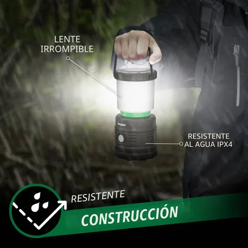 Vista 4 de Energizer Linterna de camping LED X1000, luz resistente al agua