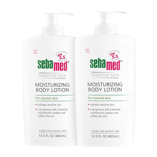 Vista 8 de SEBAMED Loción corporal hidratante pH 5.5 para pieles sensibles Recomendado por dermatólogos Hidratante sin parabenos 33.8 onzas líquidas (1 litro)