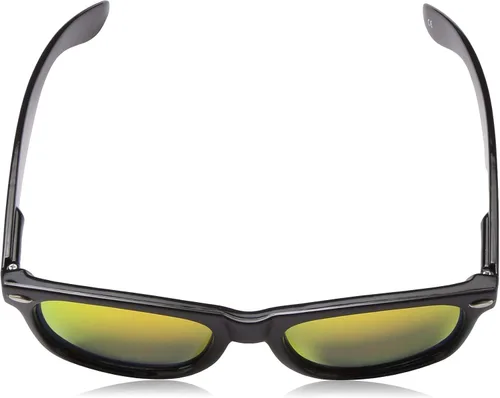 Vista 4 de NCAA Oklahoma State Cowboys OKST-4 - Gafas de sol con lente naranja, talla única, color negro