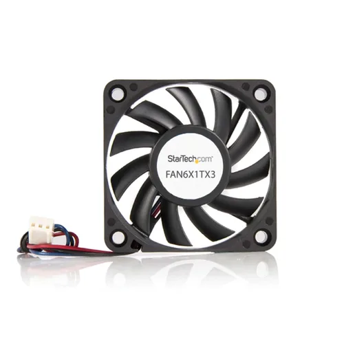 Vista 4 de StarTech.com Ventilador de repuesto para carcasa de computadora con rodamiento de bolas de 2.362 x 0.394 in con conector TX3, 3 pines, negro