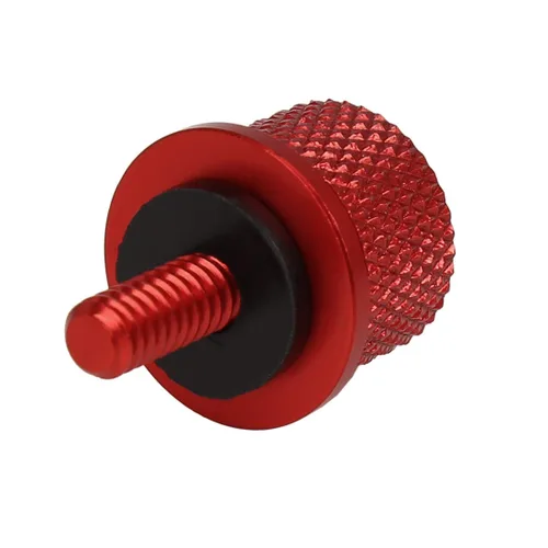 Vista 5 de X AUTOHAUX Tornillo de montaje de perno de asiento trasero de aleación de aluminio rojo para Harley Davidson Sportster 1996-2017
