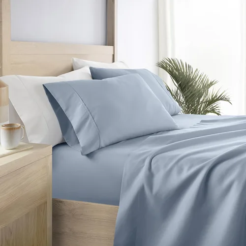 Vista 27 de Linen Market Juego de Sábanas de Microfibra Cepillada Twin de 3 Piezas – Certificado Oeko-TEX Ultra Suave y Sin Arrugas - Sábanas de Bolsillo