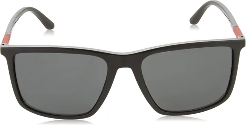 Vista 2 de Emporio Armani Gafas de sol redondas de moda para hombre