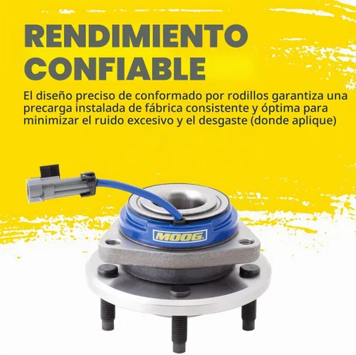 Vista 5 de Moog 513179 de rodamientos de rueda y hub Asamblea
