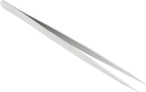 Vista 9 de Pinzas de acero inoxidable de precisión de 6 pulgadas, pinzas multiusos profesionales pinzas pinzas