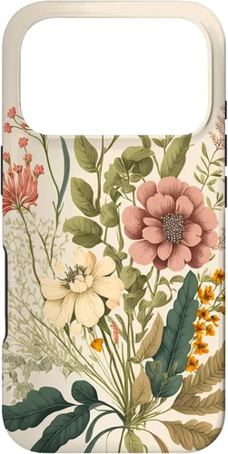 Vista 29 de Funda para iPhone 11 con diseño floral botánico vintage
