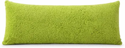 Vista 24 de Reafort Fundas de almohada ultra suaves de sherpa de tamaño estándar de 20 x 26 pulgadas, paquete de 2 con cierre de cremallera