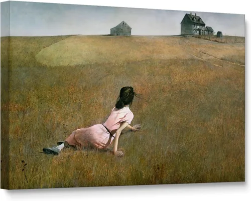 Vista 11 de Niwo ART - Bandera, serie de pinturas más famosas del mundo, lienzo para pared, decoración del hogar, envoltura de galería, estirado, enmarcado
