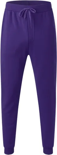 Vista 3 de Pantalones deportivos deportivos de forro polar para hombre, con bolsillo, casual, holgados, para estar en casa