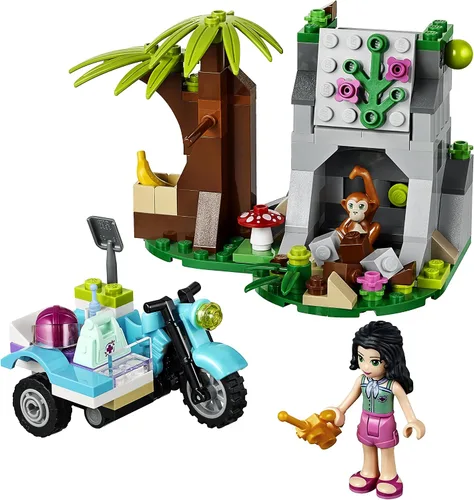 Vista 4 de LEGO Friends First Aid Jungle Bike 41032 - Juego de construcción