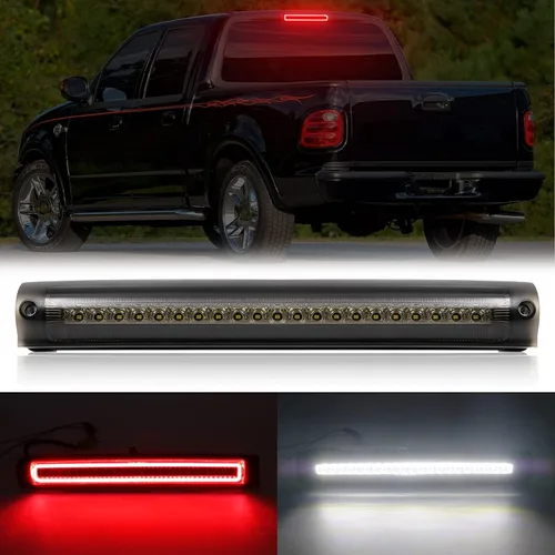 Vista 13 de R&F Auto Tercera Luz de Freno Estroboscópica LED de Repuesto para 1999-2016 F250 F350 F450 F550 Super Duty, para Ranger 1993-2011, 3ª Luz de Freno