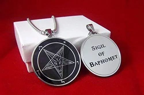 Vista 2 de Sigil de Baphomet Maurice Bessy de la iglesia de Satanás