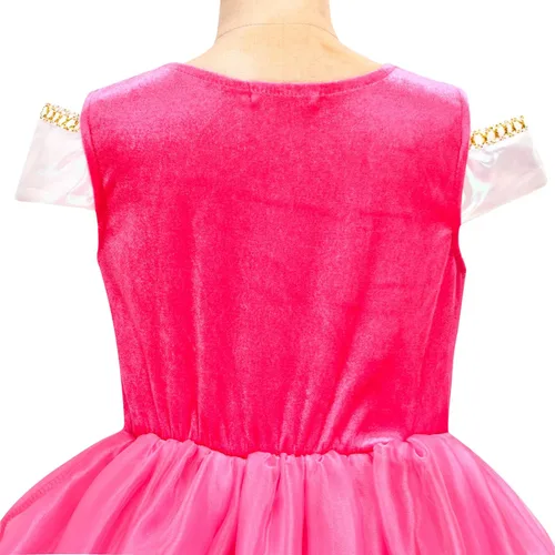 Vista 5 de Avady Belle Princess Dress for Girls Layered Off Shoulder Princess Dress Up Kids Halloween Costume