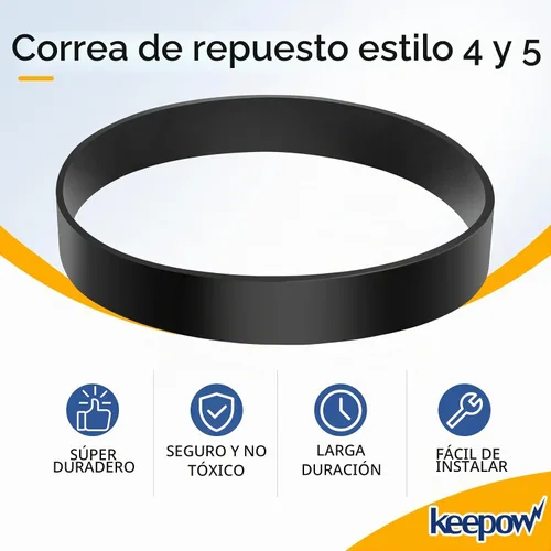 Vista 5 de KEEPOW Powermax Pet - Cinturón de vacío para aspiradora vertical Dirt Devil Style 5/Royal