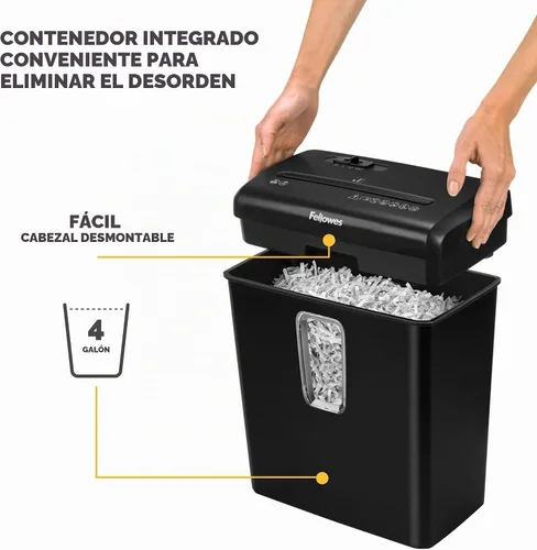 Vista 4 de Fellowes Powershred- Trituradora de papel