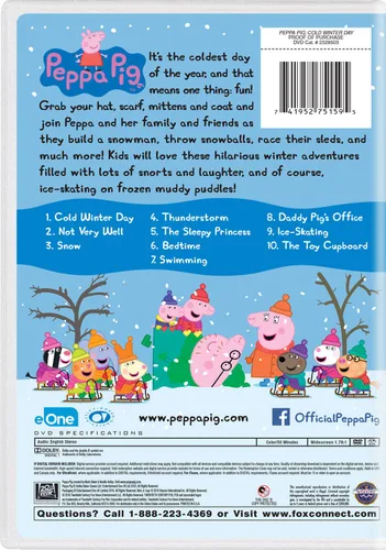 Vista 2 de Peppa Pig Cold Winter Day