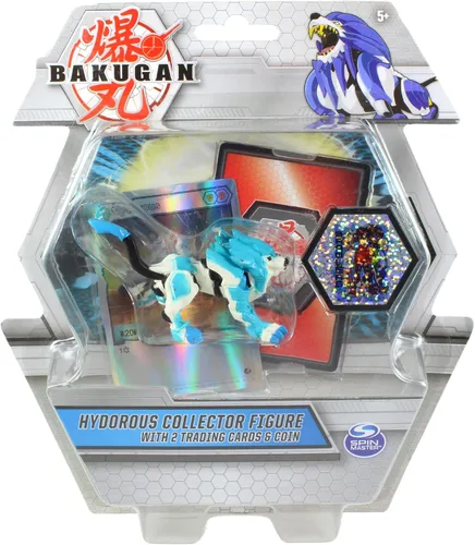 Vista 9 de Bakugan Figuras de coleccionista con 2 tarjetas coleccionables y moneda de coleccionista - (rojo dragónoide)