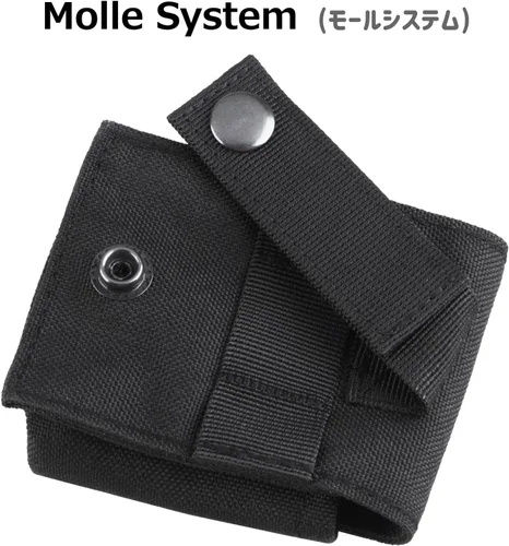 Vista 4 de Bolsos tácticos mini para cinturón, multiusos, pequeños, compactos, con ranura para tarjeta, para batería, EDC, para almacenamiento de artículos