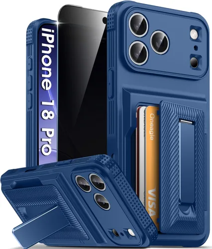 Vista 9 de Oneagle Funda tipo cartera para iPhone 17 Pro Max con tarjetero