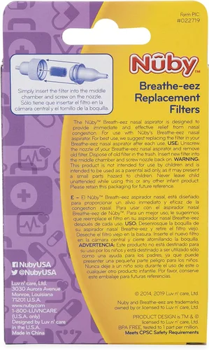 Vista 5 de Nuby Filtros de repuesto Breathe-EEZ, 24