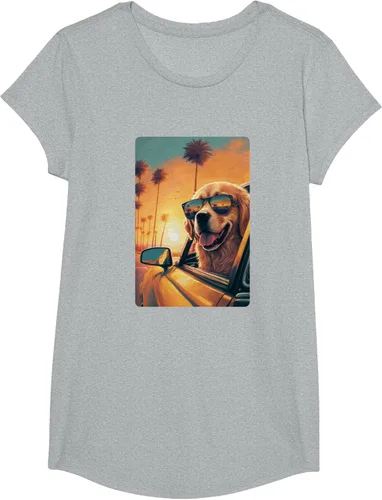 Vista 91 de Golden Retriever - Camiseta divertida de Golden Retriever con lentes, Negro