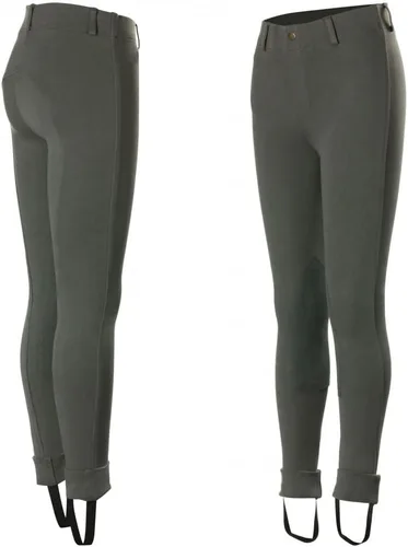 Vista 5 de HORZE Nora - Pantalones de equitación para niños con parches de piel sintética para niñas