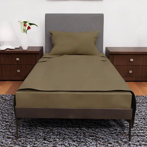 Vista 27 de Ropa de cama tamaño Twin - Juego de 3 piezas - Bolsillos profundos - Sábanas refrescantes - Suaves y cómodas para uso en todas las estaciones Aqua