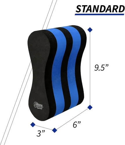 Vista 2 de Sunlite Sports Boya de tracción EVA de 5 capas para piernas - Ayuda para entrenamiento en piscina, soporte para piernas y caderas para adultos