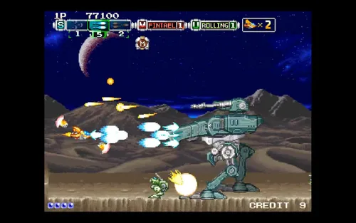 Vista 5 de Andro Dunos 2 - Nintendo 3DS