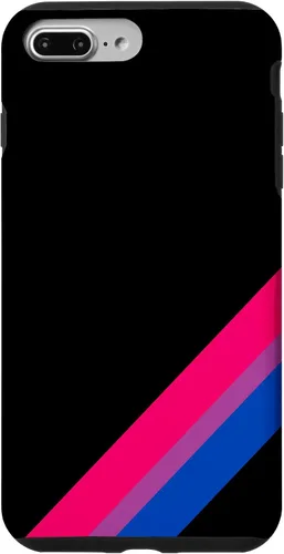 Vista 12 de Subtle Bi Pride Flag LGBT Bisexual Diagonal Stripe Case for iPhone 17
