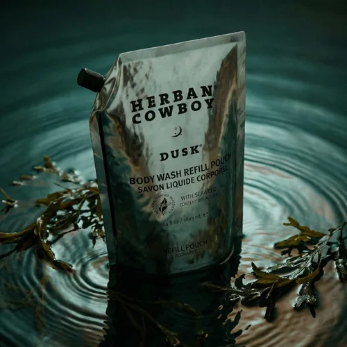 Vista 7 de Herban Cowboy Gel de baño, rico aroma a colonia, mejorado con ingredientes alimentados por plantas, gel de baño vegano