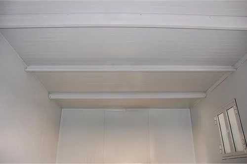 Vista 6 de Duramax Kit de cobertizo de almacenamiento (13 x 10 pies) para edificio aislado con parte superior plana para jardín, patio trasero, uso al aire