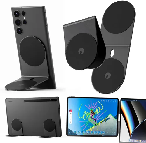 Vista 7 de Kit de Tableta Rolling Square Edge Pro - Montaje y Soporte Magnético para Teléfono, Accesorio de Soporte para Trabajo Inteligente y Productividad