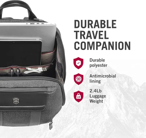 Vista 3 de Victorinox Arquitectura Urban 2.0 City Mochila en gris, Gris