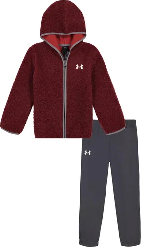 Vista 9 de Under Armour boys Hoodie Set, pants & Hoodie, Lightweight & Relaxed Fit
