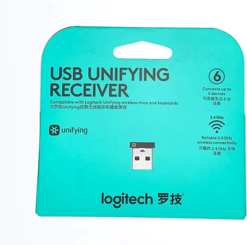 Vista 8 de Logitech Receptor unificador USB - Paquete de 2