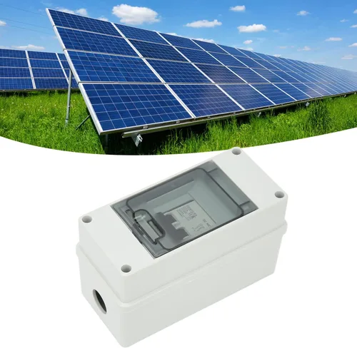 Vista 5 de Disyuntor miniatura 2P con caja impermeable IP65, DC1000V 20A desconecta Swtich interruptor de desconexión solar para panel solar