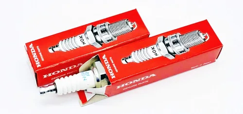 Vista 4 de Honda Paquete de 2 bujías originales 98079-56846 para NGK BPR6ES OEM