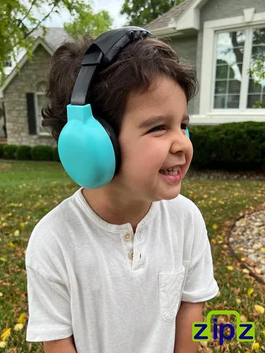 Vista 5 de ZIPZ Baby & Toddler Earmuffs - ANSI-Certified Noise Protection, Audiologist-Recommended, Interchangeable Shells (0-4 Yrs)