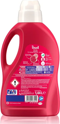 Vista 2 de Perwoll Detergente líquido para ropa Renovar Color para toda la ropa 1.44L (24 cargas de lavado)
