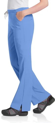 Vista 2 de Urbane Performance 9312 - Pantalones de uniforme médico tipo cargo elásticos a medida para mujer, paquete de 6 unidades Ceil
