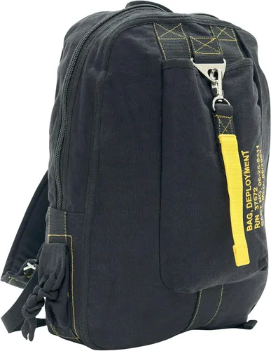Vista 8 de Rothco Bolsa de vuelo de lona vintage - Mochila de viaje robusta y espaciosa Verde oliva (Olive Drab)