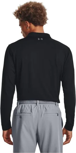 Vista 3 de Under Armour Polo Performance 3.0 de manga larga para hombre