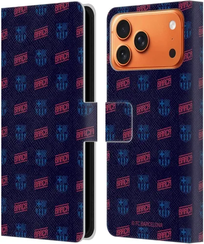 Vista 57 de Head Case Designs Funda de piel con licencia oficial del FC Barcelona con logotipo y patrón de Forca Barca, compatible con Apple iPhone 11