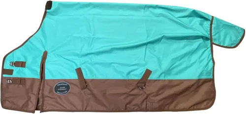 Vista 3 de Showman Hoja de caballo impermeable de nailon Ripstop de 1200 Denier