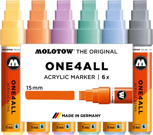 Vista 9 de Molotow ONE4ALL - Juego de rotuladores de pintura acrílica