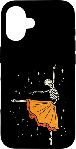 Vista 28 de Funda para iPhone 13 Pro Dancing Skeleton Ballerina Ballet Dance Halloween Girl Women Case